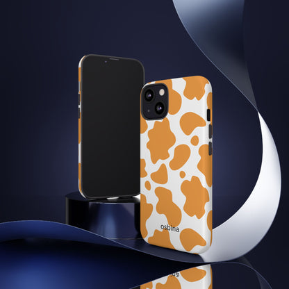 osbina | Holy Cow, It’s Chic — The Orange Cow Print Case | The Season Collective