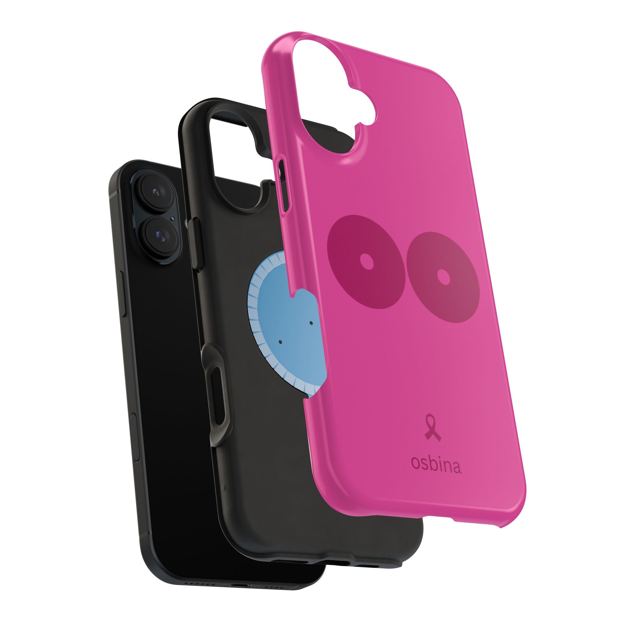 YAYOU MagSafe for iPhone | Power in Pink Designer Case | osbina