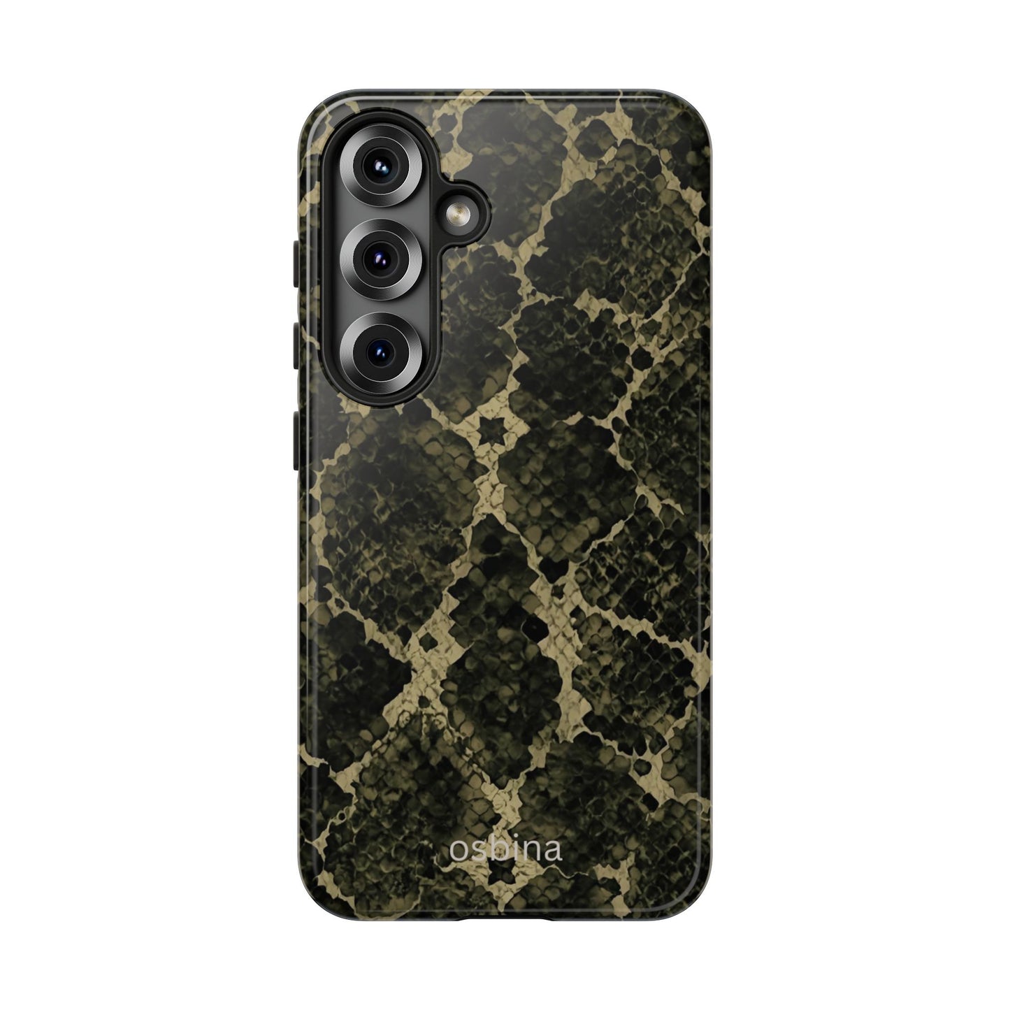 osbina | The Olive Snakeskin Designer Case