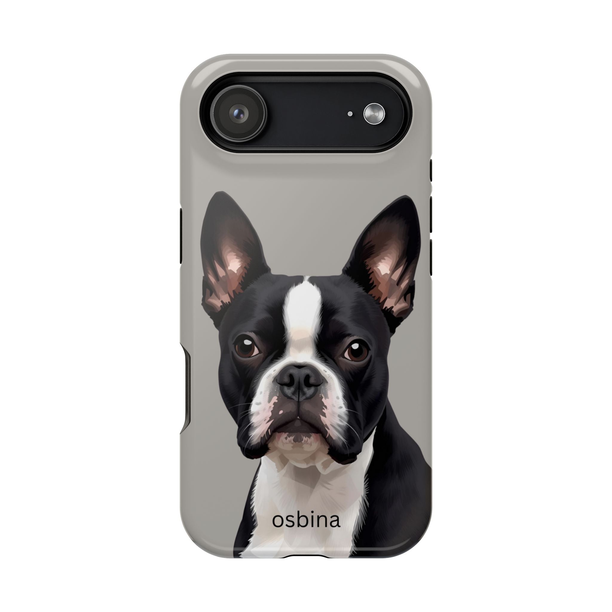 osbina | MagSafe for iPhone | The Boston Terrier Designer Case