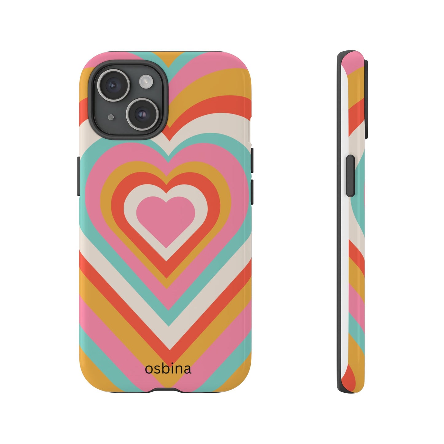 osbina | Heart Nouveau Phone Case | Modern Muse Collection
