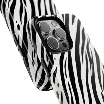 osbina | The Bengal Bold Stripe Case in White + Black | The Season Collective