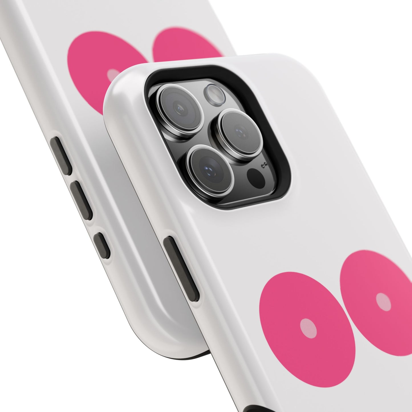 osbina |  MagSafe compatible for iPhone | Limited Edition The Check Your Tatas Case in Light Pink + Soft Pink + Hot Pink | The Pink October Collection | Inspired By
