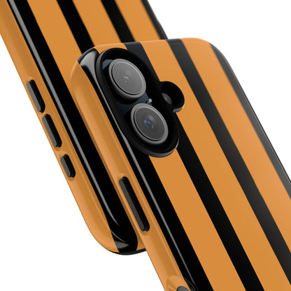 osbina | The Statement Stripe Case in Black + Orange | The Season Collective
