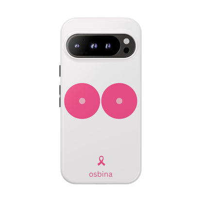 osbina | Limited Edition The Check Your Tatas Case in Light Pink + Soft Pink + Hot Pink | The Pink October Collection | Inspired By