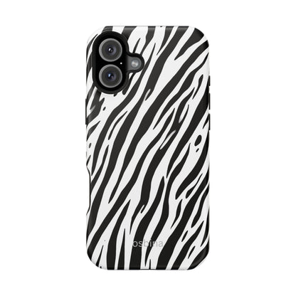 osbina | MagSafe Compatible for iPhone | The Bengal Bold Stripe Case in White + Black | The Season Collective
