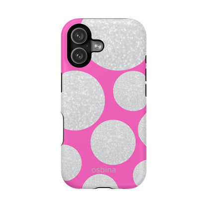 osbina | MagSafe compatible for iPhone | The Sparkling Bubbles Case | YAYOU Collection Supporting Shine Like Sable