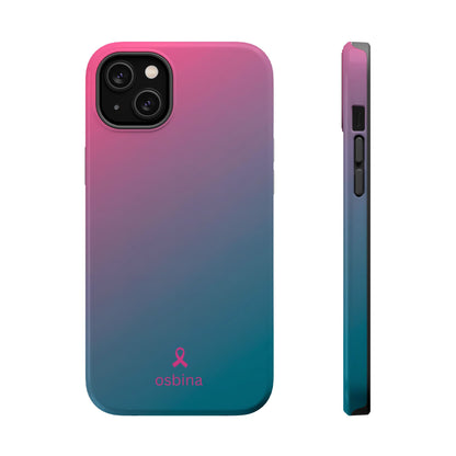YAYOU MagSafe for iPhone | Teal Horizon Designer Case | osbina