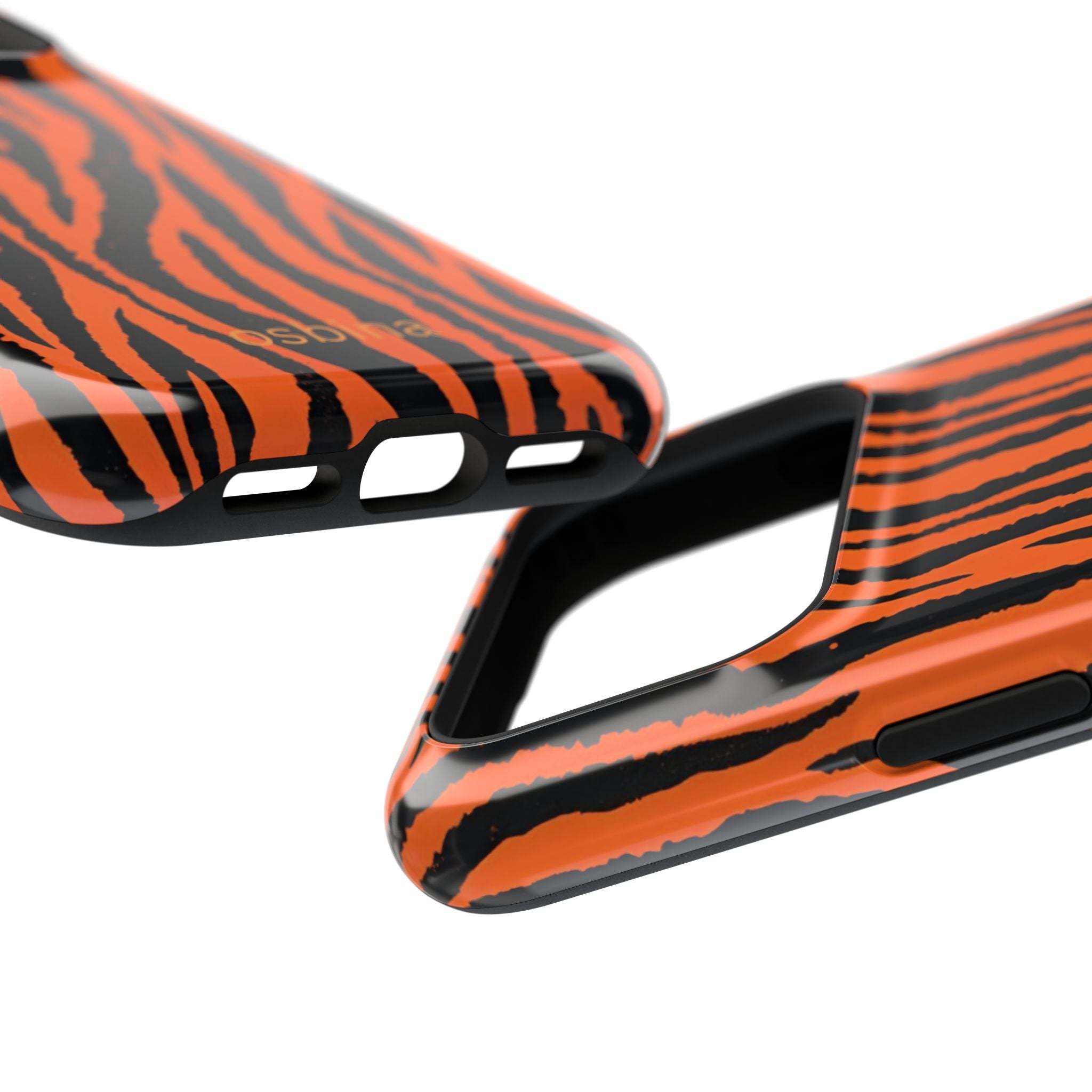 osbina | Tiger, But Make It Chic — The Bengal Stripe Case in Orange + Black | The Season Collective