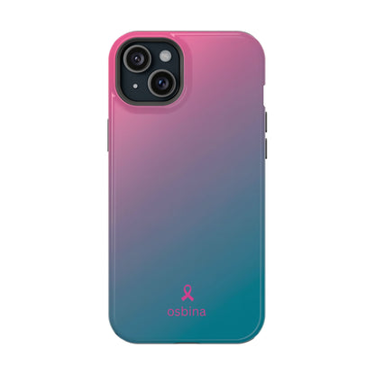 YAYOU MagSafe for iPhone | Teal Horizon Designer Case | osbina