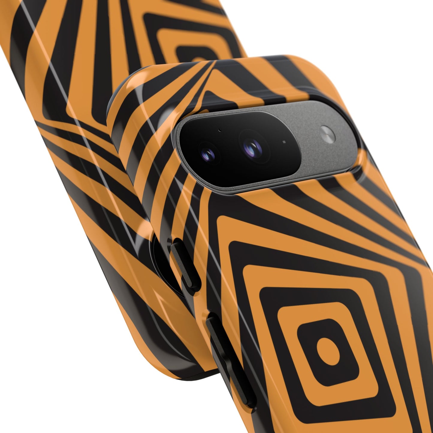 osbina | Step Into the Zone — The Orange + Black Spiral Case | The Season Collective