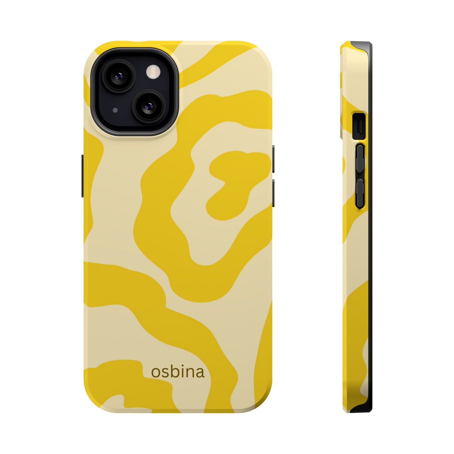 osbina | MagSafe compatible for iPhone | The Mustard Muse Phone Case | Color Edit Collection