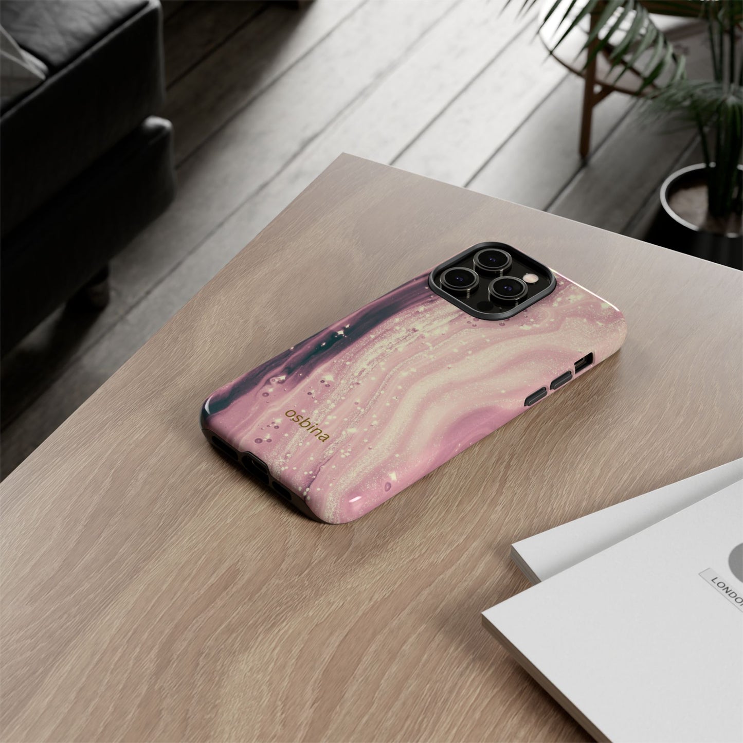 osbina | The Amethyst Glow Phone Case | Modern Muse Collection