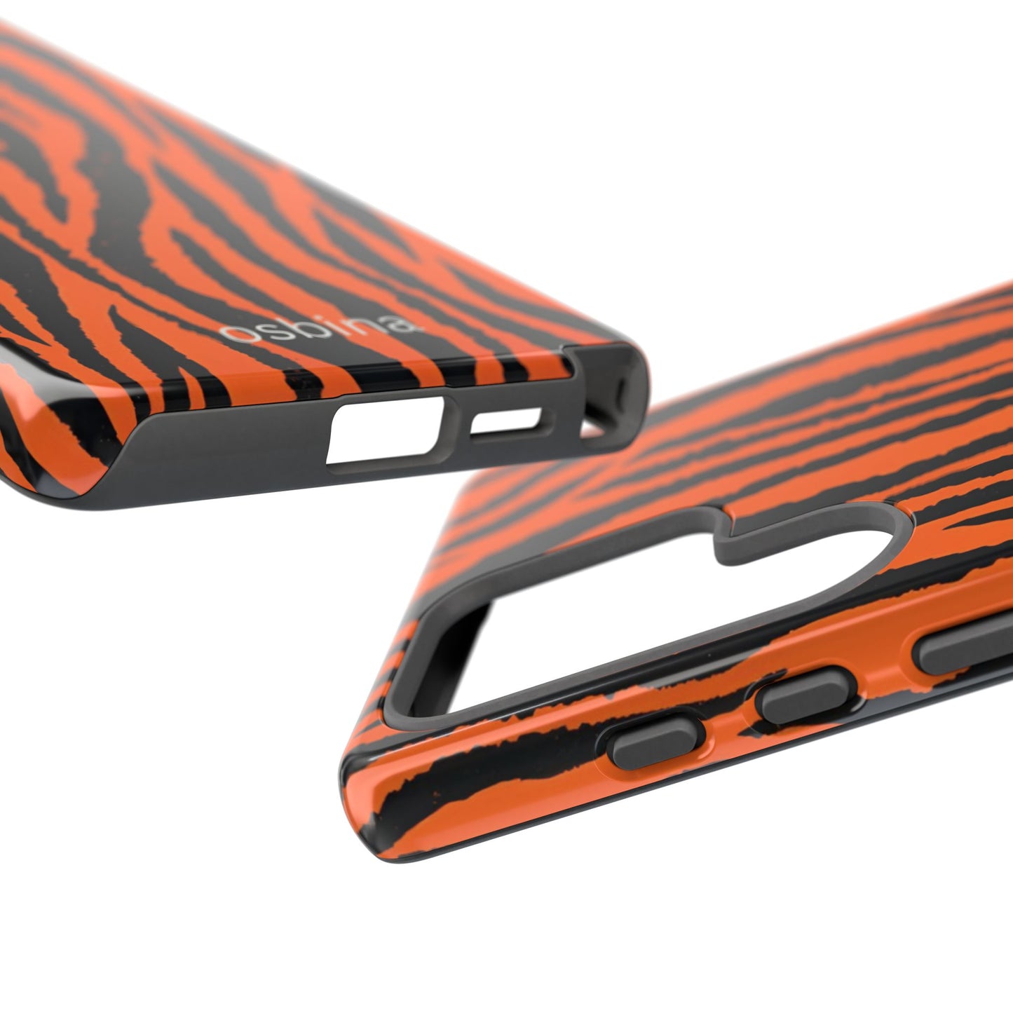 osbina | Tiger, But Make It Chic — The Bengal Stripe Case in Orange + Black | The Season Collective