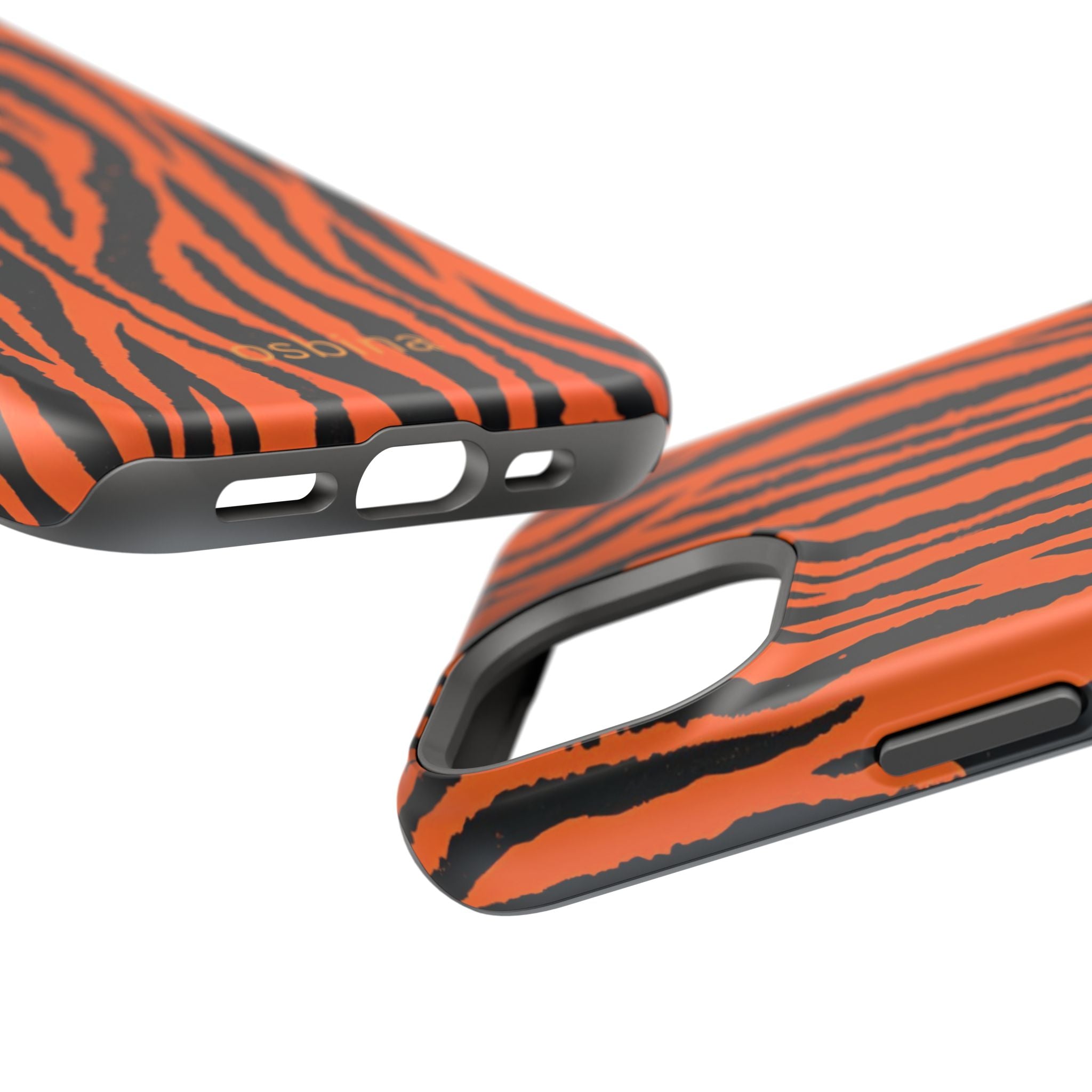 osbina | Tiger, But Make It Chic — The Bengal Stripe Case in Orange + Black | The Season Collective
