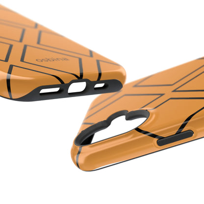osbina | MagSafe Compatible for iPhone | Diamonds Are Your Phone’s Best Friend — The Orange + Black Diamond Case | The Season Collective