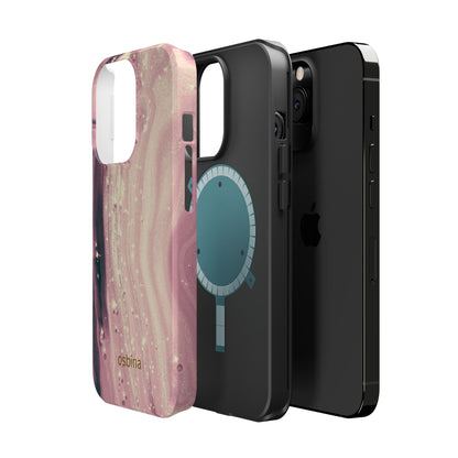osbina | MagSafe compatible for iPhone | The Amethyst Glow Phone Case | Modern Muse Collection