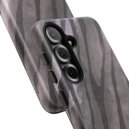 osbina | Stripes on Point — The Muted Gray + Black Tiger Case | The Season Collective