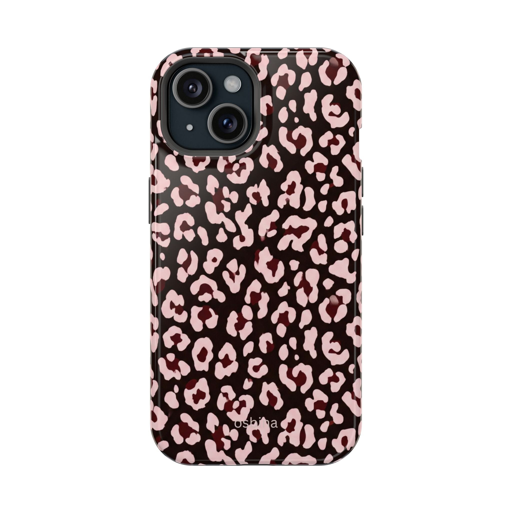 osbina | MagSafe | Chocolate Pink Leopard Designer Case