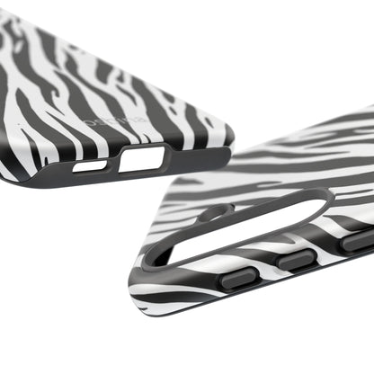 osbina | The Bengal Bold Stripe Case in White + Black | The Season Collective