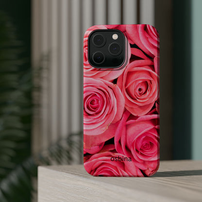 osbina | MagSafe compatible for iPhone | The Roselle Phone Case | Modern Muse Collection