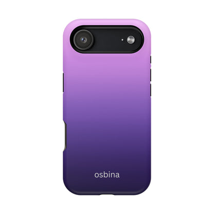 osbina | MagSafe compatible for iPhone | The Violet Haze Phone Case | Color Edit Collection