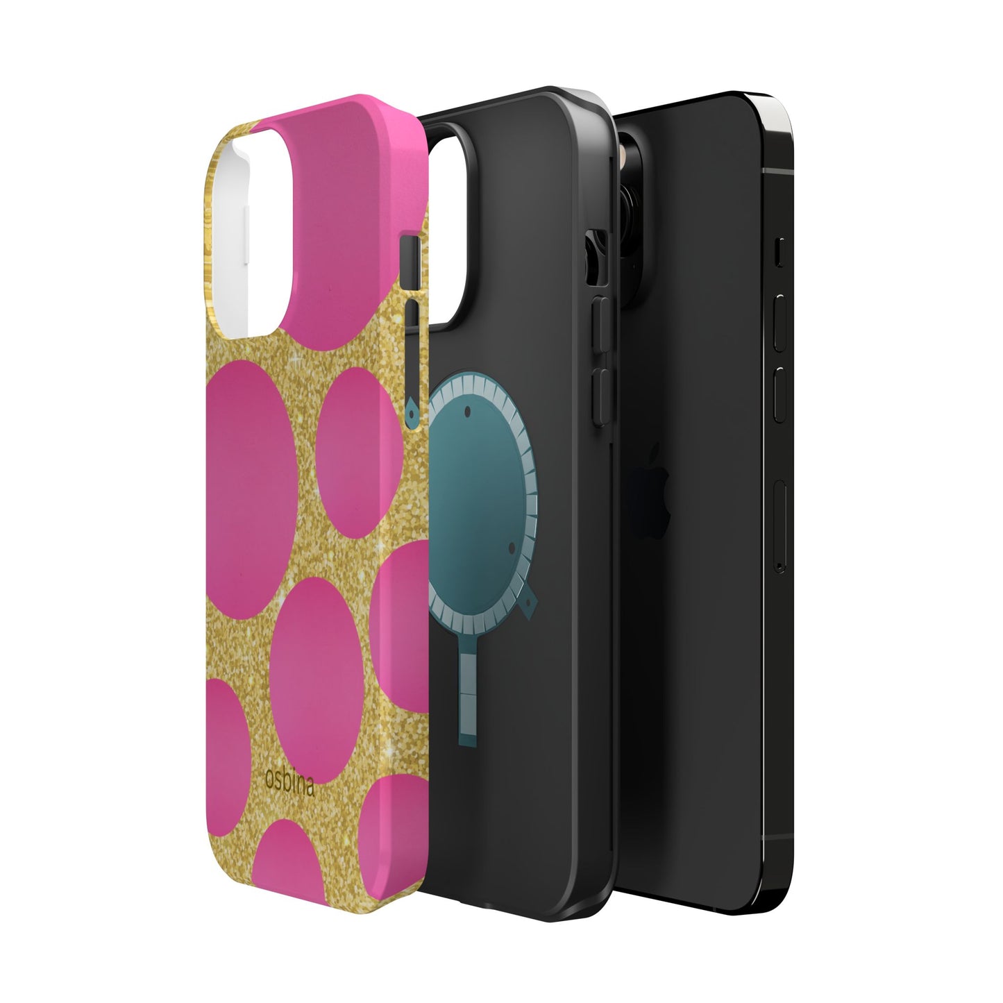 osbina | MagSafe compatible for iPhone | The Aurelia Phone Case | YAYOU Collection Supporting Shine Like Sable