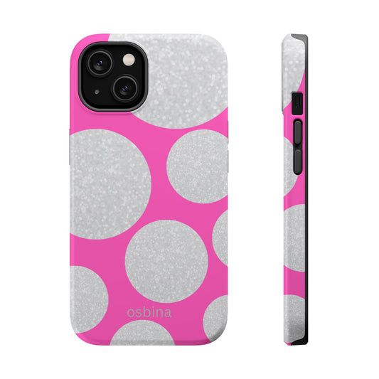 osbina | MagSafe compatible for iPhone | The Sparkling Bubbles Case | YAYOU Collection Supporting Shine Like Sable