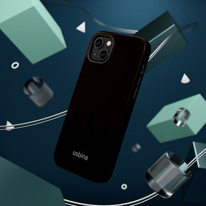 osbina | MagSafe compatible for iPhone | The Onyx Phone Case | Modern Man Collection