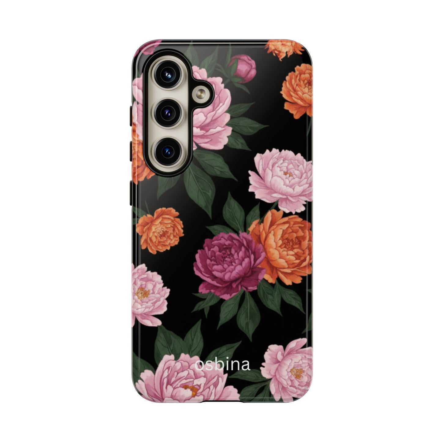 osbina | Peony Noir, Designer Case | The Aspen Collection