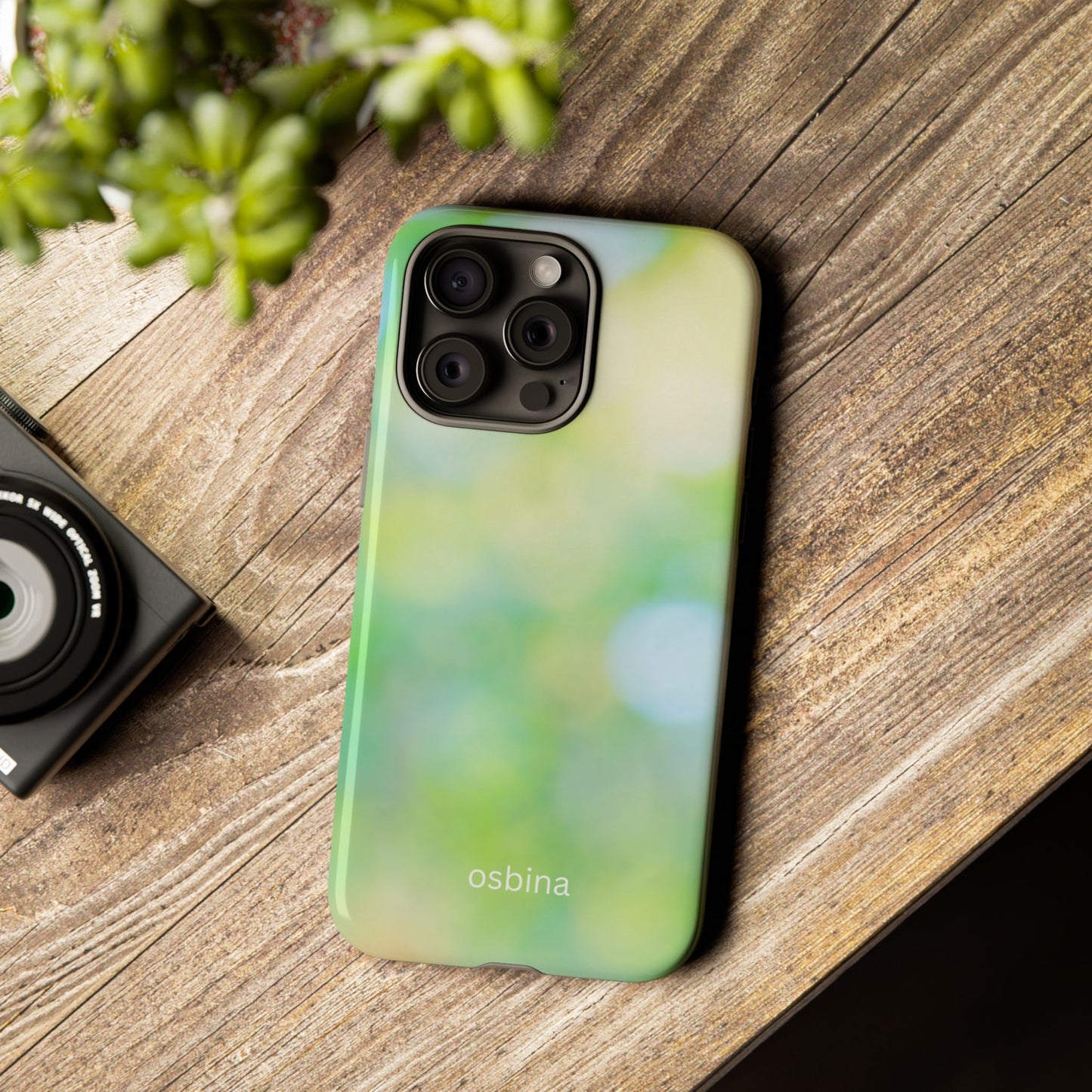 osbina | The Veridian Orbs Phone Case | Color Edit Collection