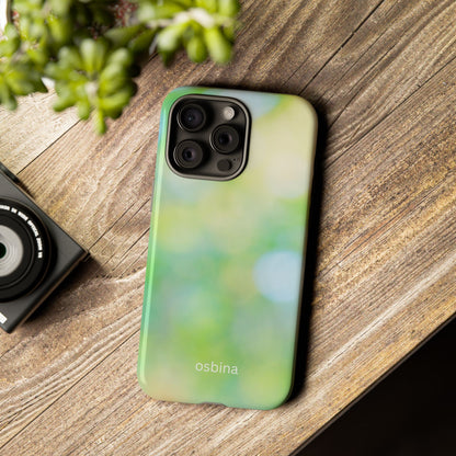 osbina | The Veridian Orbs Phone Case | Color Edit Collection