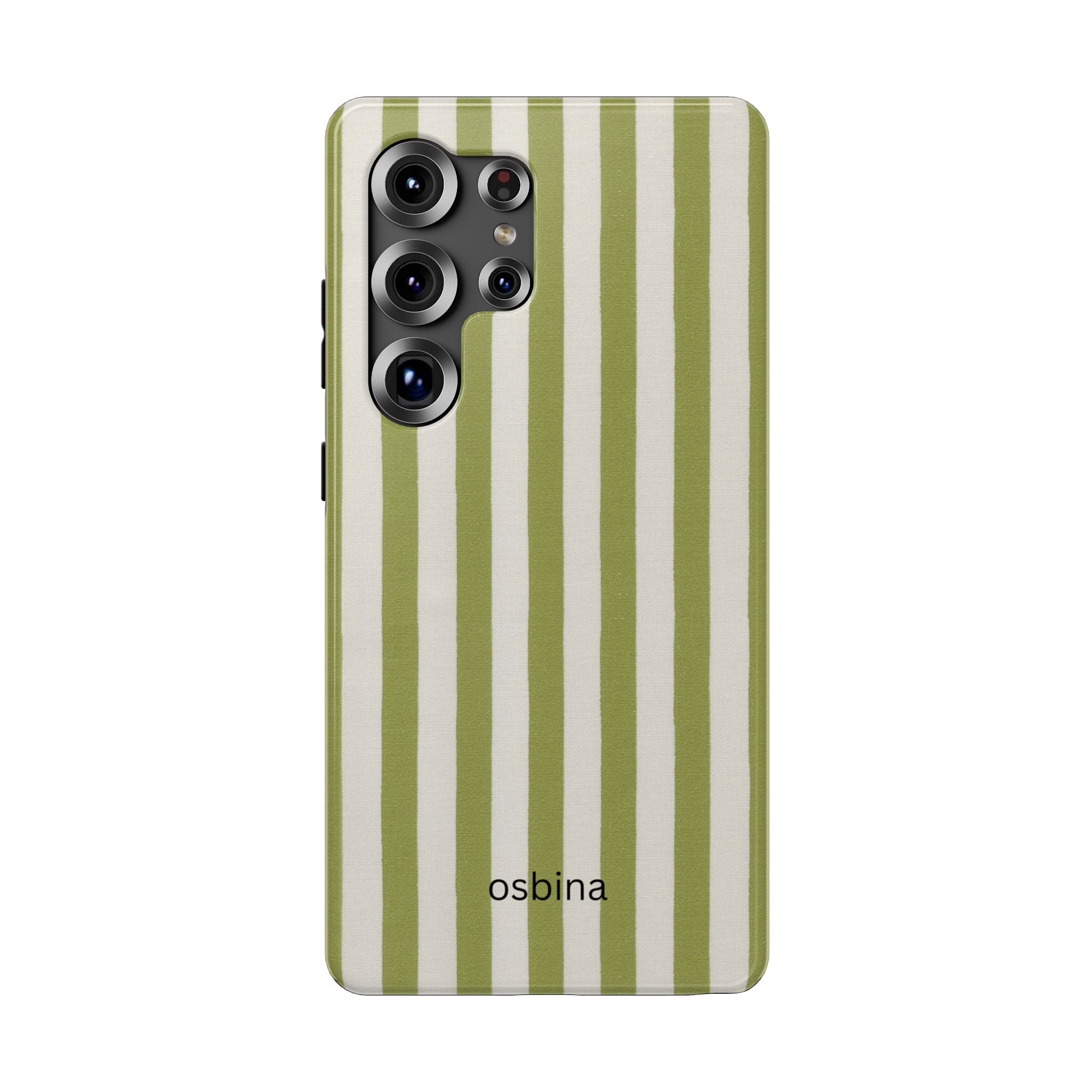 osbina | Verde Stripe, Designer Case