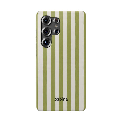 osbina | Verde Stripe, Designer Case