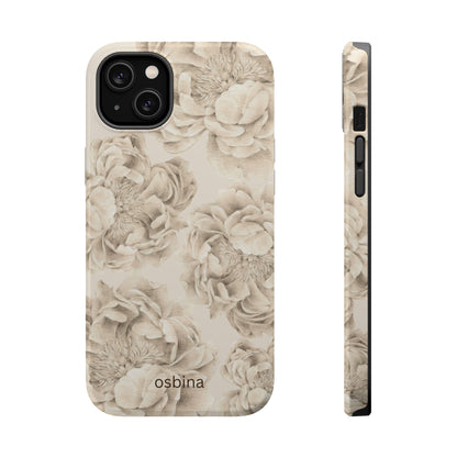 osbina | MagSafe for iPhone | Peony Sand Designer Case