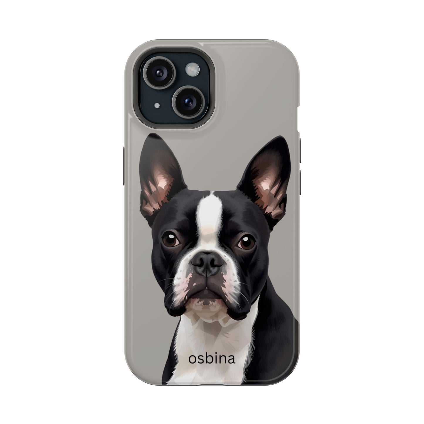 osbina | MagSafe | The Boston Terrier Designer Case