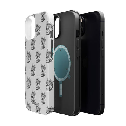 osbina | MagSafe compatible for iPhone | Skulls Royale Phone Case | Season Collective Collection