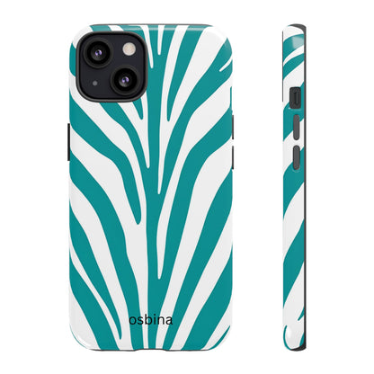 osbina | The Teal Zebra Designer Case