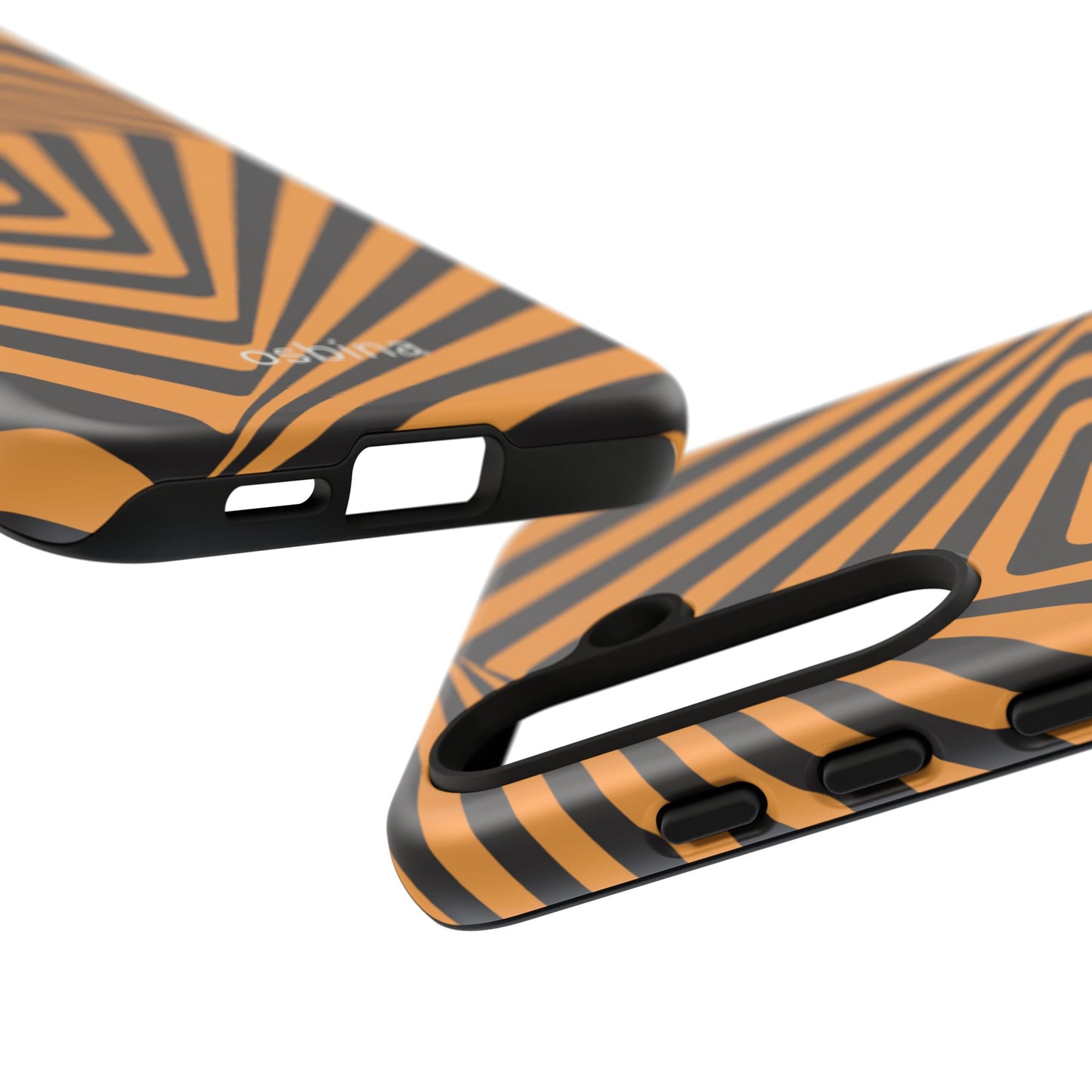 osbina | Step Into the Zone — The Orange + Black Spiral Case | The Season Collective