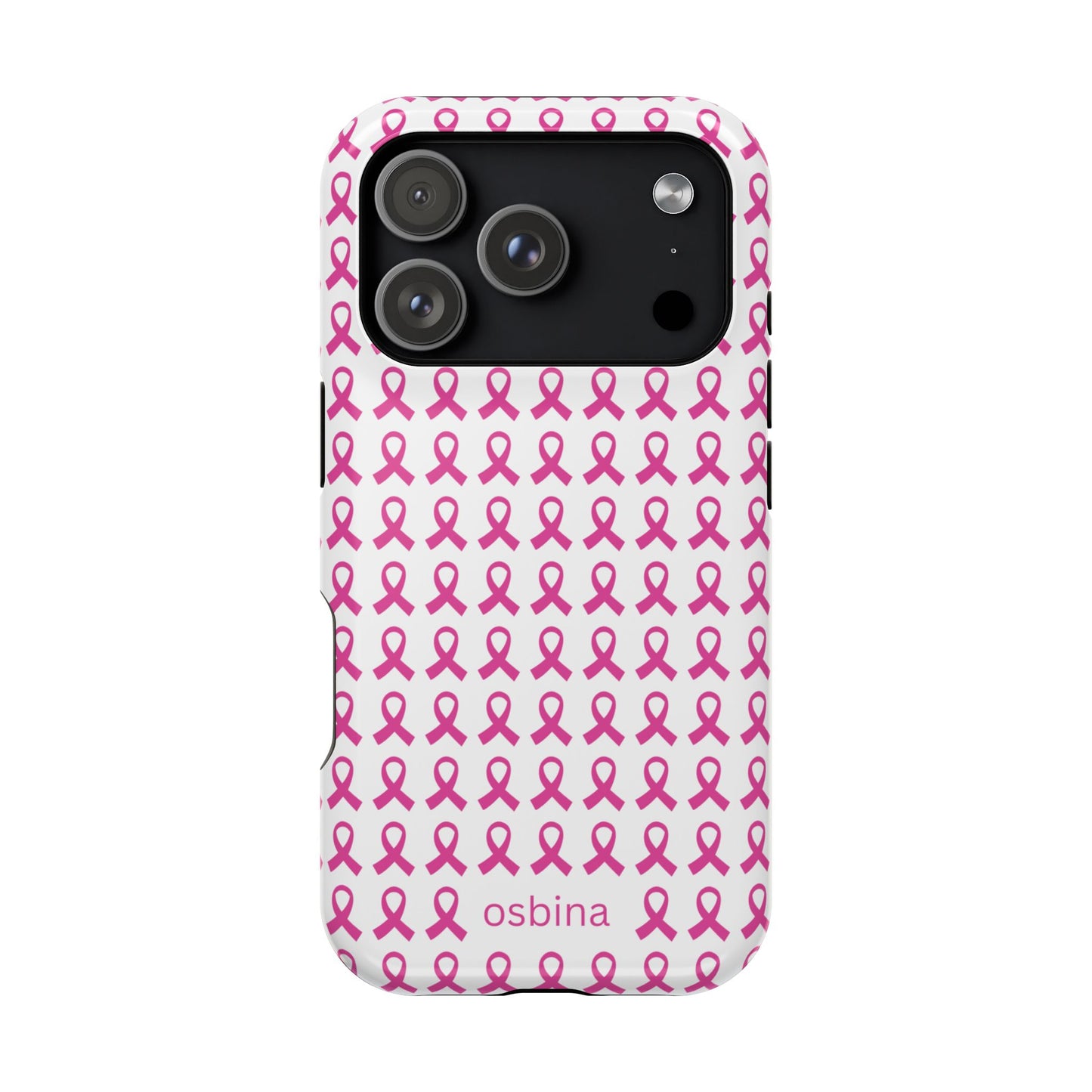 YAYOU Side by Side Pink Ribbon Designer Case | osbina