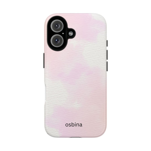 osbina | Pink Cotton Cloud Phone Case | Modern Muse Collection