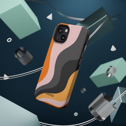 osbina | MagSafe Compatible for iPhone | The Case That Says “Fall, But Make It Fashion” | Retro Swirl Edition | The Season Collective