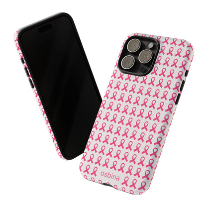 osbina | Limited Edition The Side by Side Pink Ribbon Case in Light Pink + Soft Pink + Hot Pink | The Pink October Collection | Inspired By
