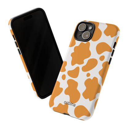 osbina | Holy Cow, It’s Chic — The Orange Cow Print Case | The Season Collective