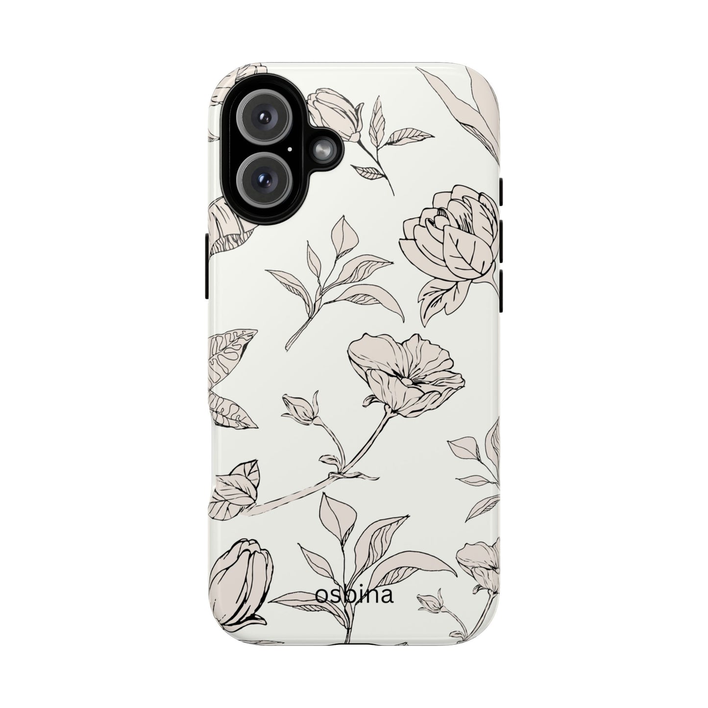 osbina | Silhouette Bloom Phone Case | Modern Muse Collection