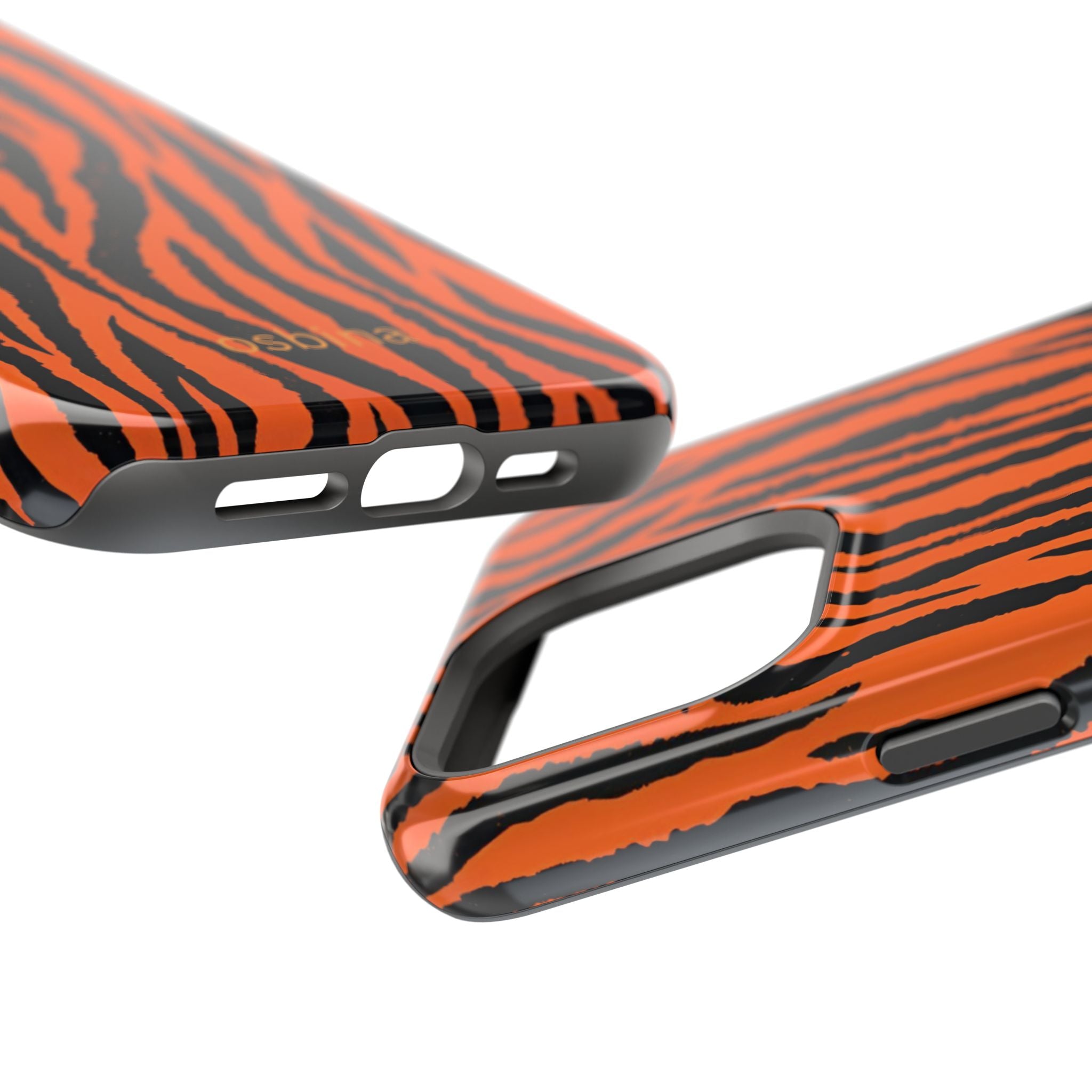 osbina | Tiger, But Make It Chic — The Bengal Stripe Case in Orange + Black | The Season Collective