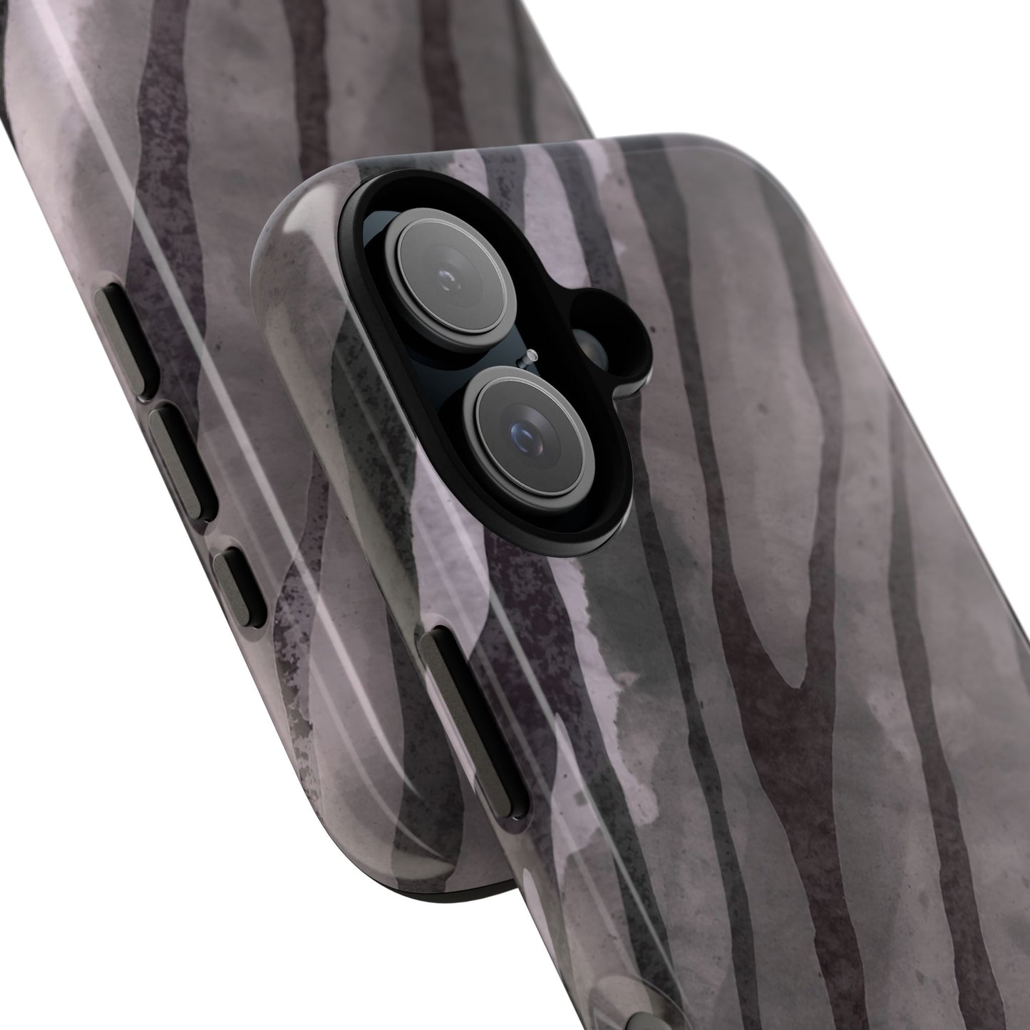 osbina | Stripes on Point — The Muted Gray + Black Tiger Case | The Season Collective