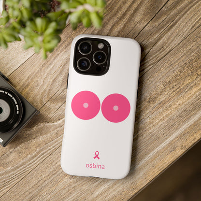osbina | Limited Edition The Check Your Tatas Case in Light Pink + Soft Pink + Hot Pink | The Pink October Collection | Inspired By