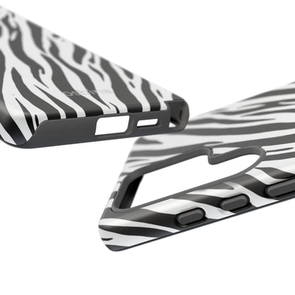 osbina | The Bengal Bold Stripe Case in White + Black | The Season Collective