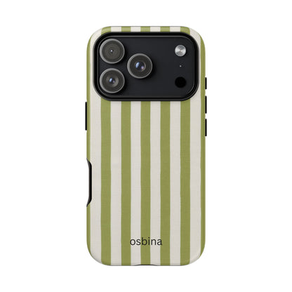 osbina | Verde Stripe Phone Case | Color Edit Collection
